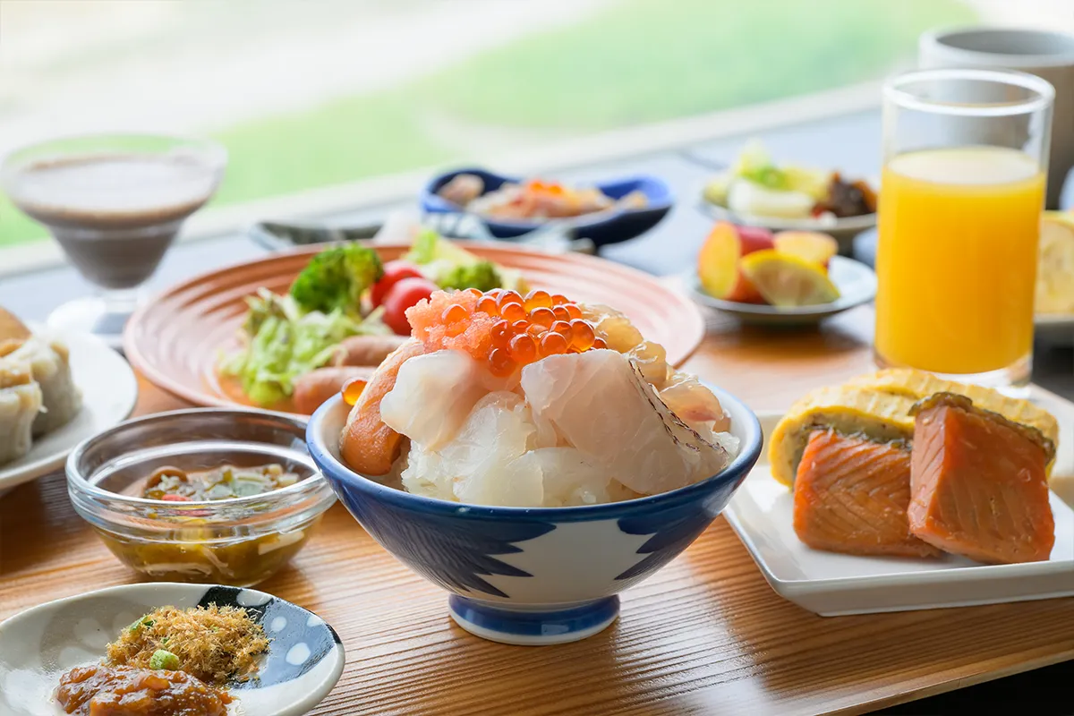 こだわりの朝食